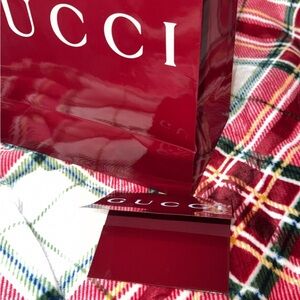 Gucci Red Gift Bag